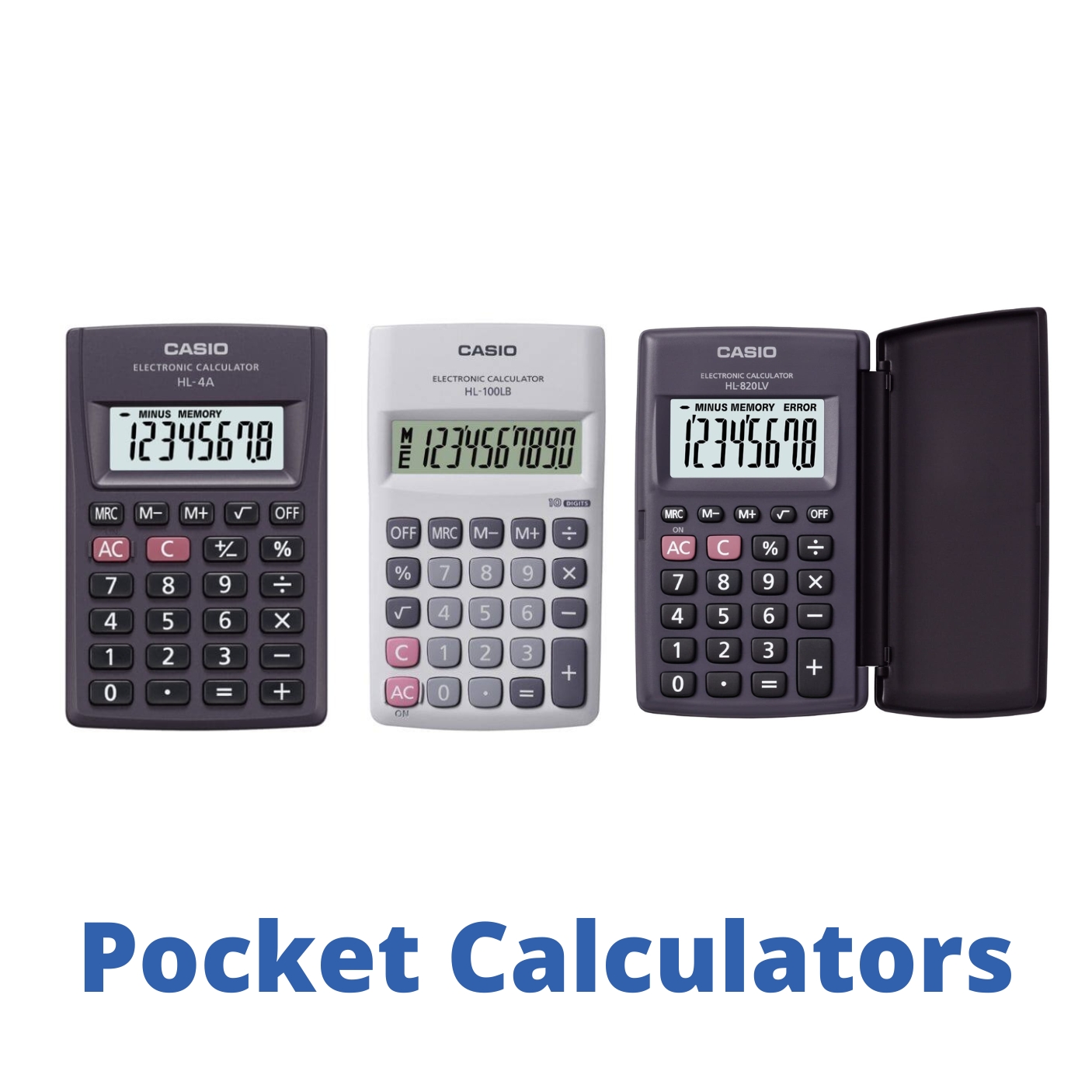 Pocket Calculators