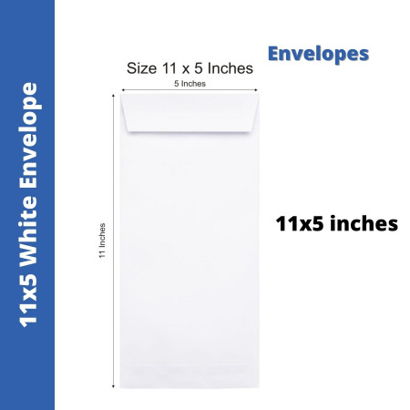 Buy Wholesale White Envelope - 11x5 inches Online In India - TrueWholesale