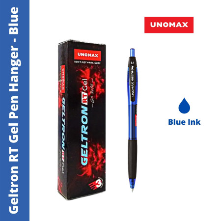 Buy Wholesale Unomax Geltron RT Gel Pen Hanger - Blue Online In India ...